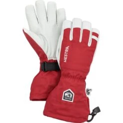 HESTRA Army Leather Heli Ski 5 Finger - Ski Handschuhe -Outdoor-Ausrüstung 118741 20 4 pic1