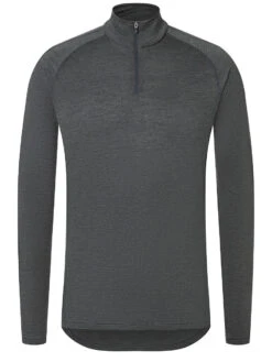 SUPER.NATURAL Base 1/4 Zip 175 - Merino Baselayer, Langarm, Herren