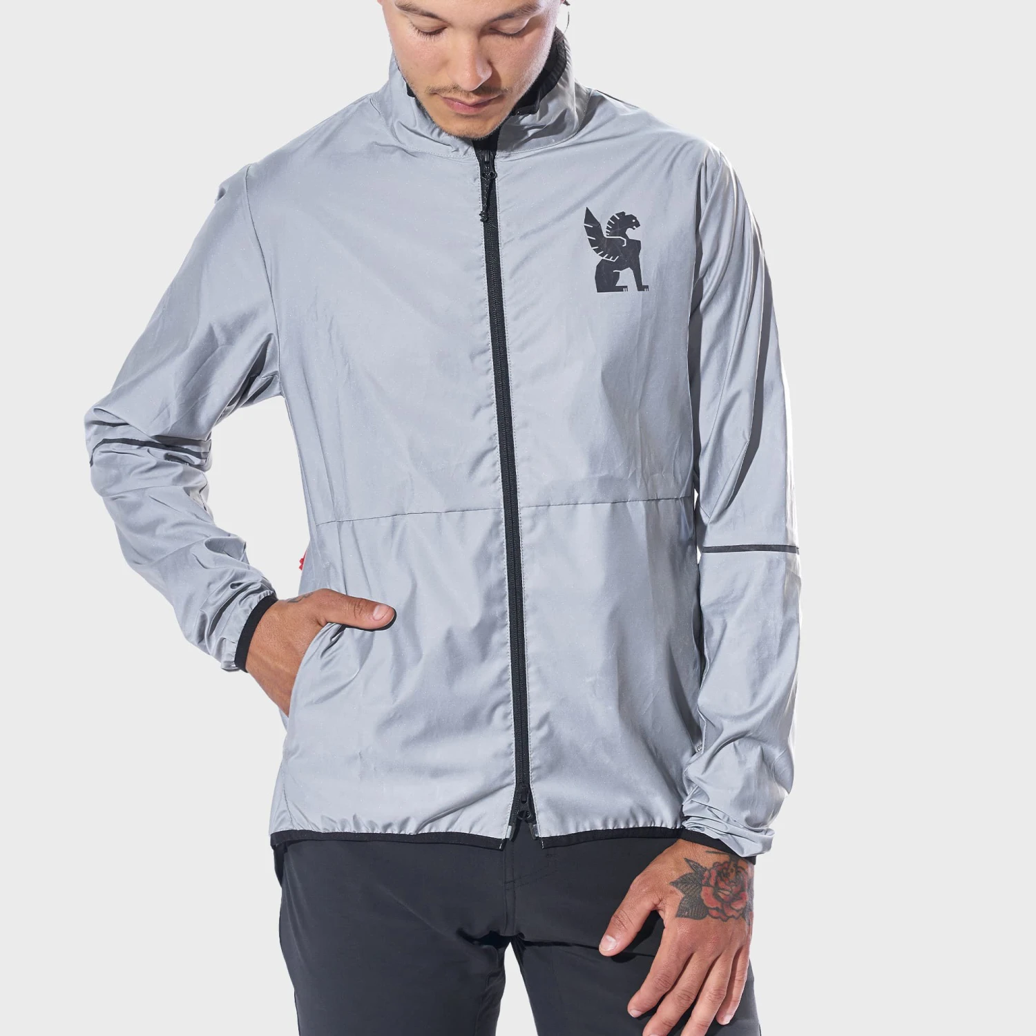 CHROME INDUSTRIES Wind Cobra 2.0 Reflective Jacket - Fahrradjacke 4 CHROME INDUSTRIES Wind Cobra 2.0 Reflective Jacket - Fahrradjacke – Bild 2