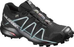 SALOMON Speedcross 4 GTX - Frauen - Laufschuhe/Trailrunning 10 SALOMON Speedcross 4 GTX - Frauen - Laufschuhe/Trailrunning -Outdoor-Ausrüstung Salomon Women s Speedcross 4 GTX Shoes Trail Shoes Black SS19 L38318700 5 5