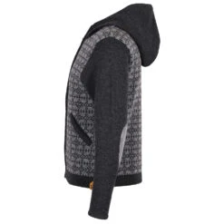 Kapuzen Jacke Norweger - Zip-Hoodie -Outdoor-Ausrüstung albmerino kapuzen jacke norweger zip hoodie detail 3