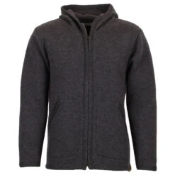 Walk Kapuzen Jacke - Wolljacke -Outdoor-Ausrüstung albmerino walk kapuzen jacke wolljacke 1