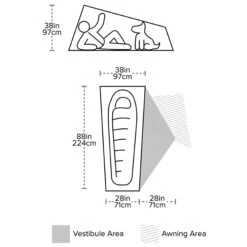 Big Agnes Copper Spur UL1 - 1-Personen Zelt 24 Big Agnes Copper Spur UL1 - 1-Personen Zelt -Outdoor-Ausrüstung big agnes copper spur ul1 1 personen zelt detail 11