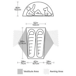 Big Agnes Copper Spur UL2 - 2-Personen Zelt -Outdoor-Ausrüstung big agnes copper spur ul2 2 personen zelt detail 10