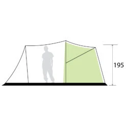 Brunner Kalynda 5 - Gruppenzelt -Outdoor-Ausrüstung brunner kalynda 5 gruppenzelt detail 6