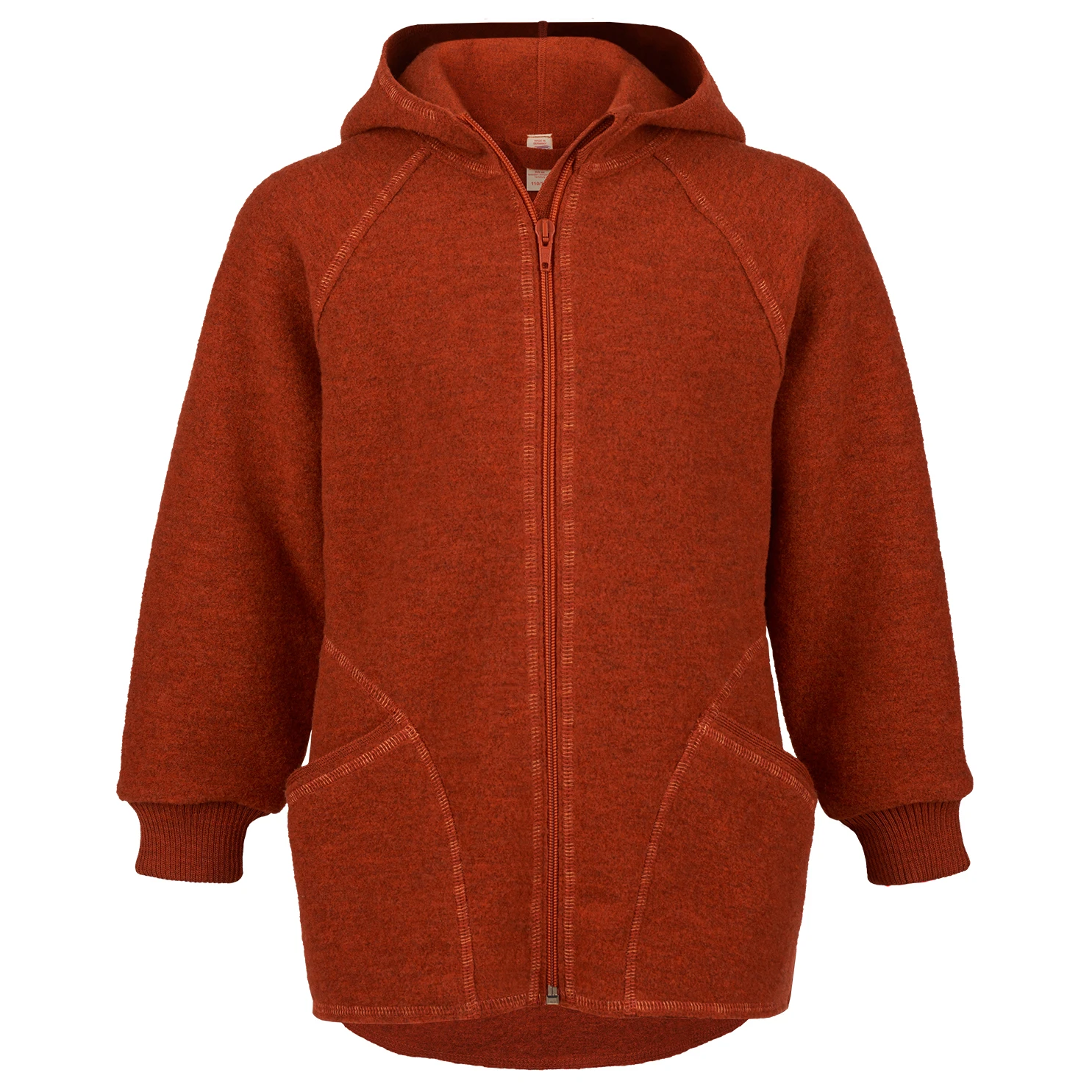 Engel Baby-Jacke Mit Kapuze Und Reißverschluß - Wolljacke 6 Engel Baby-Jacke Mit Kapuze Und Reißverschluß - Wolljacke – Bild 4