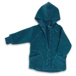 Engel Baby-Jacke Mit Kapuze Und Reißverschluß - Wolljacke
