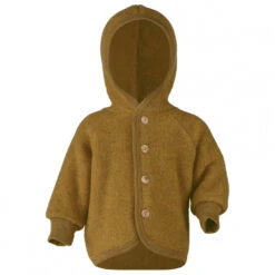 Engel Kinder Kapuzenjacke Mit Holzknöpfen - Wolljacke