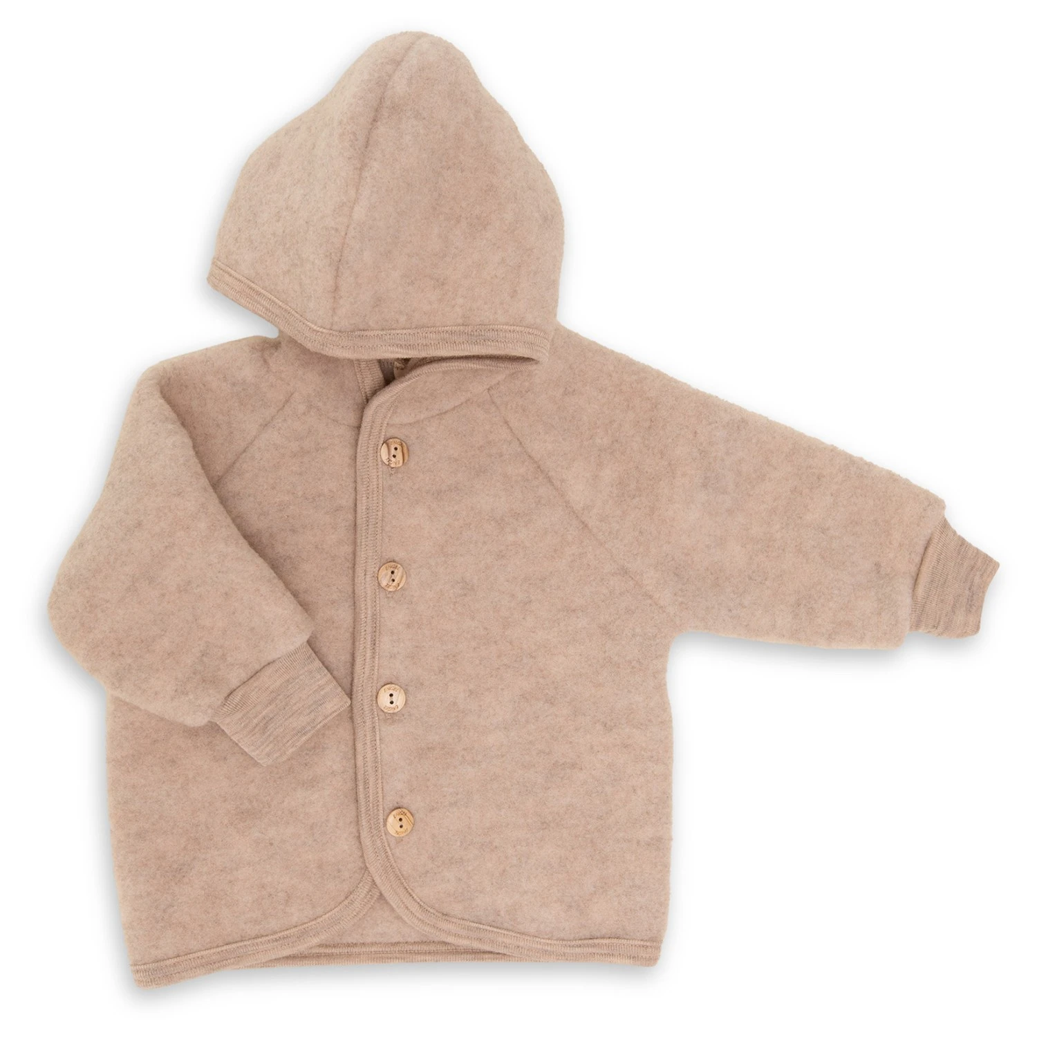 Engel Kinder Kapuzenjacke Mit Holzknöpfen - Wolljacke 11 Engel Kinder Kapuzenjacke Mit Holzknöpfen - Wolljacke – Bild 9