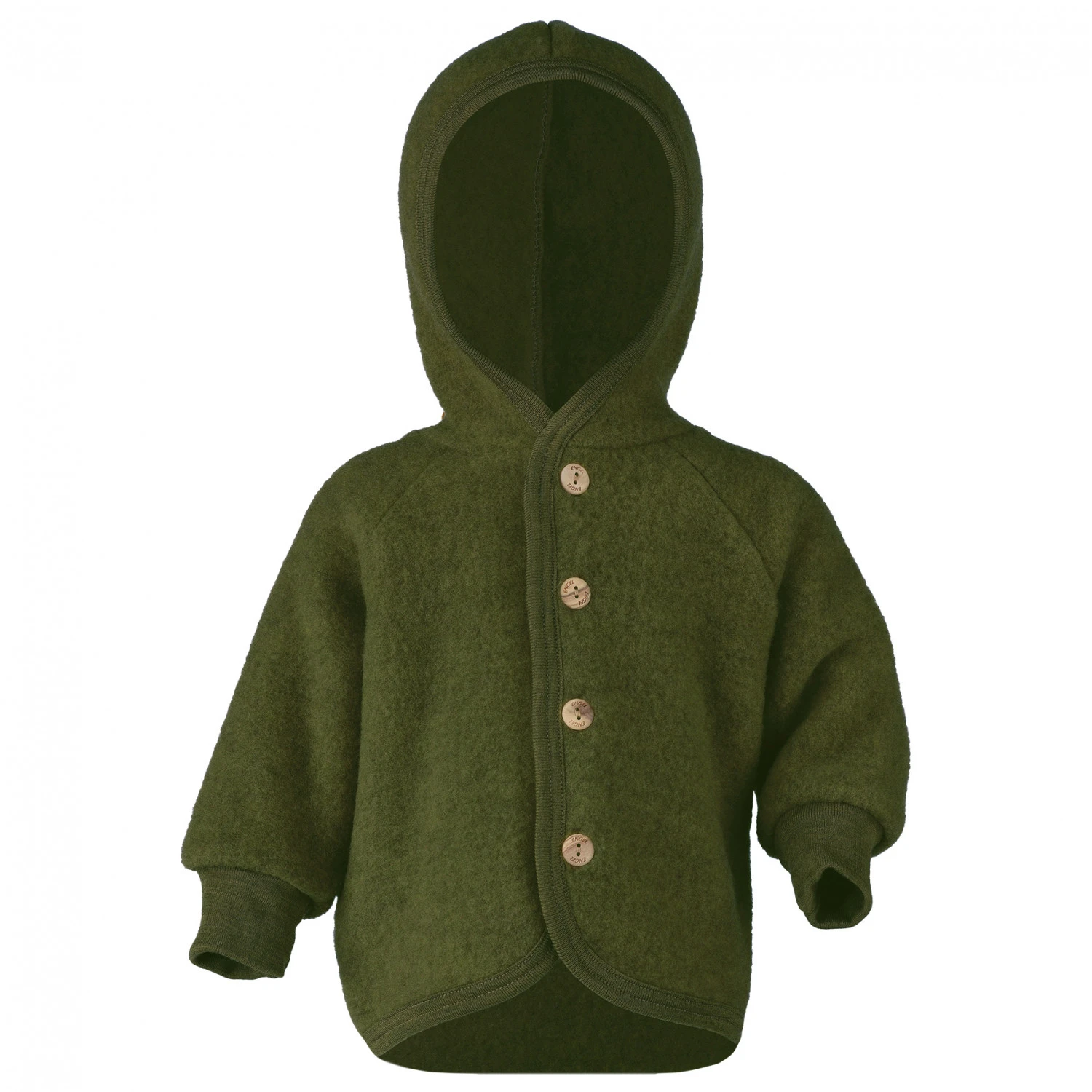 Engel Kinder Kapuzenjacke Mit Holzknöpfen - Wolljacke 12 Engel Kinder Kapuzenjacke Mit Holzknöpfen - Wolljacke – Bild 10