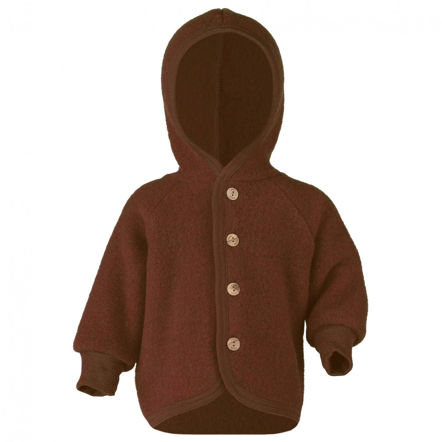 Engel Kinder Kapuzenjacke Mit Holzknöpfen - Wolljacke 14 Engel Kinder Kapuzenjacke Mit Holzknöpfen - Wolljacke – Bild 12