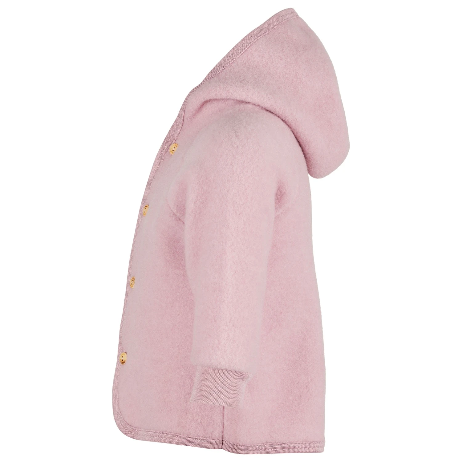 Engel Kinder Kapuzenjacke Mit Holzknöpfen - Wolljacke 4 Engel Kinder Kapuzenjacke Mit Holzknöpfen - Wolljacke – Bild 2