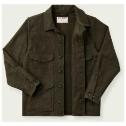 Filson Mackinaw Cruiser - Wolljacke 11 Filson Mackinaw Cruiser - Wolljacke -Outdoor-Ausrüstung filson mackinaw cruiser wolljacke detail 3
