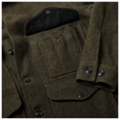 Filson Mackinaw Cruiser - Wolljacke 12 Filson Mackinaw Cruiser - Wolljacke -Outdoor-Ausrüstung filson mackinaw cruiser wolljacke detail 4
