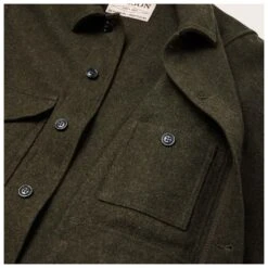 Filson Mackinaw Cruiser - Wolljacke 13 Filson Mackinaw Cruiser - Wolljacke -Outdoor-Ausrüstung filson mackinaw cruiser wolljacke detail 5
