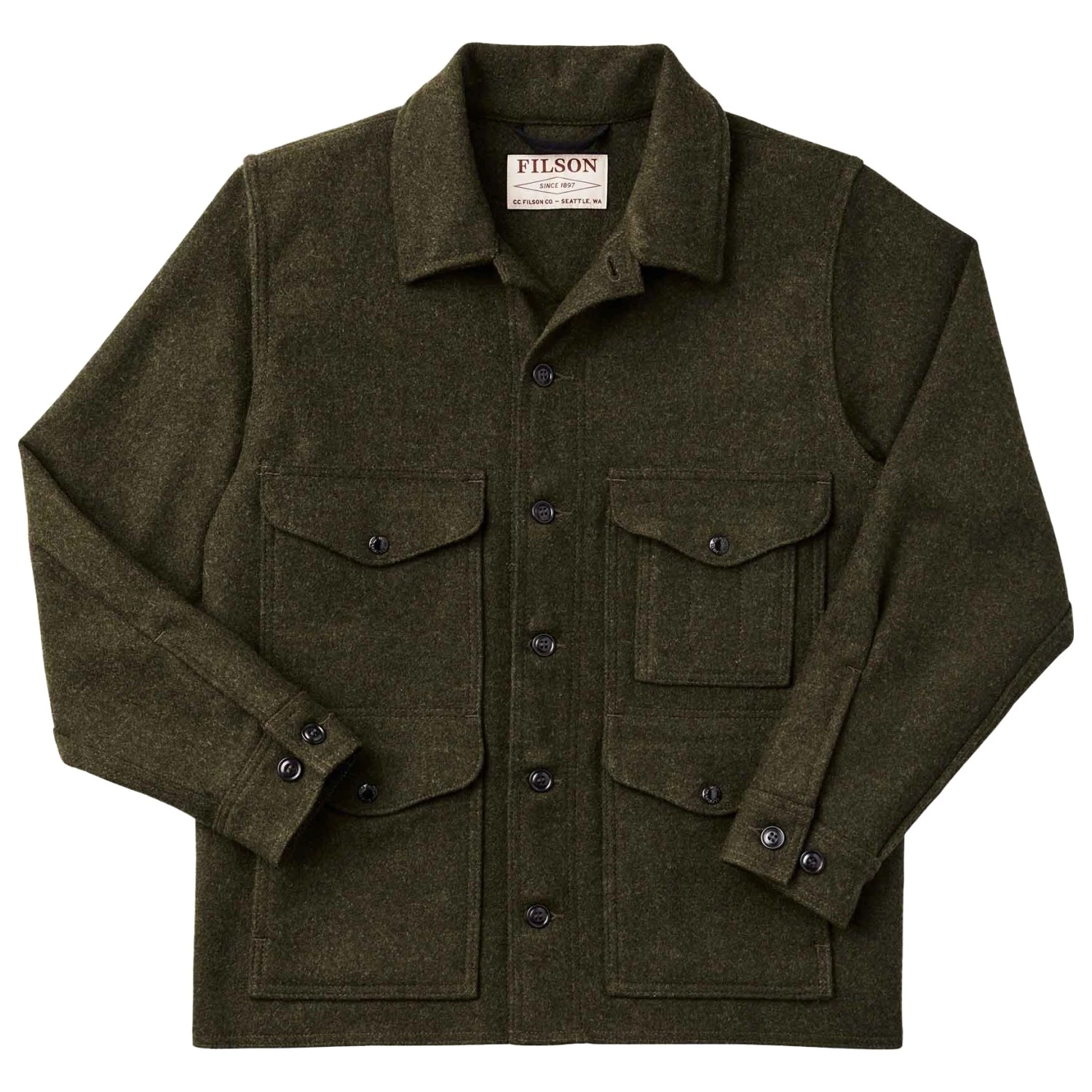 Filson Mackinaw Cruiser - Wolljacke 3 Filson Mackinaw Cruiser - Wolljacke