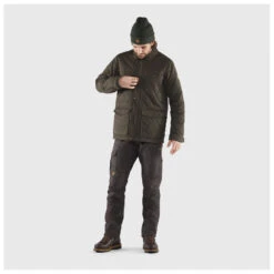 Övik Wool Padded Jacket - Isolationsjacke 16 Övik Wool Padded Jacket - Isolationsjacke -Outdoor-Ausrüstung fjaellraeven oevik wool padded jacket isolationsjacke detail 3
