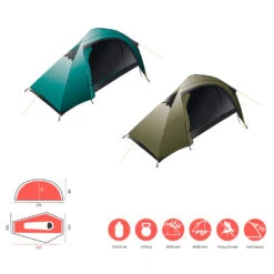 Grand Canyon Apex 1 - 1-Personen Zelt -Outdoor-Ausrüstung grand canyon apex 1 1 personen zelt detail 11