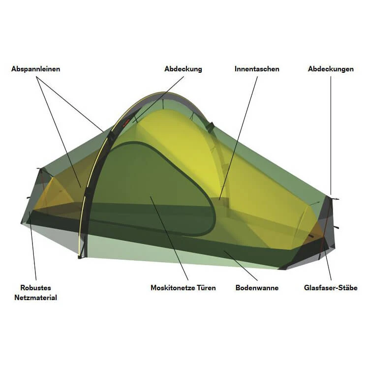 Hilleberg Enan - 1-Personen Zelt 5 Hilleberg Enan - 1-Personen Zelt – Bild 3