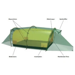 Hilleberg Kaitum 3 - 3-Personen Zelt -Outdoor-Ausrüstung hilleberg kaitum 3 3 personen zelt detail 6