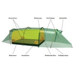 Hilleberg Kaitum 3 GT - 3-Personen Zelt 7 Hilleberg Kaitum 3 GT - 3-Personen Zelt -Outdoor-Ausrüstung hilleberg kaitum 3 gt 3 personen zelt detail 6