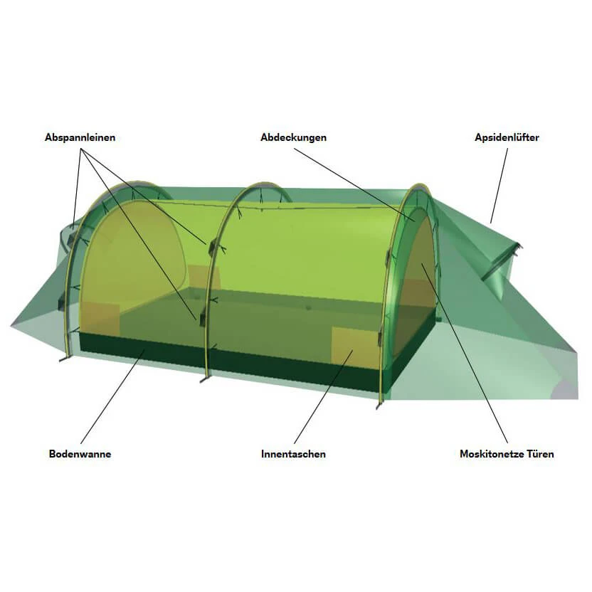 Hilleberg Keron 4 - 4-Personen Zelt 5 Hilleberg Keron 4 - 4-Personen Zelt – Bild 3