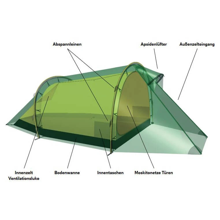 Hilleberg Nallo 3 - 3-Personen Zelt 7 Hilleberg Nallo 3 - 3-Personen Zelt – Bild 5