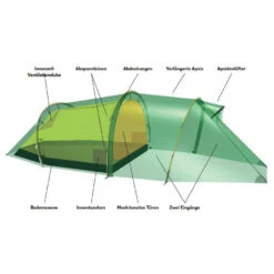 Hilleberg Nallo 3 GT - 3-Personen Zelt -Outdoor-Ausrüstung hilleberg nallo 3 gt 3 personen zelt detail 6