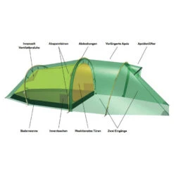 Hilleberg Nallo 4 GT - 4-Personen Zelt 8 Hilleberg Nallo 4 GT - 4-Personen Zelt -Outdoor-Ausrüstung hilleberg nallo 4 gt 4 personen zelt detail 6