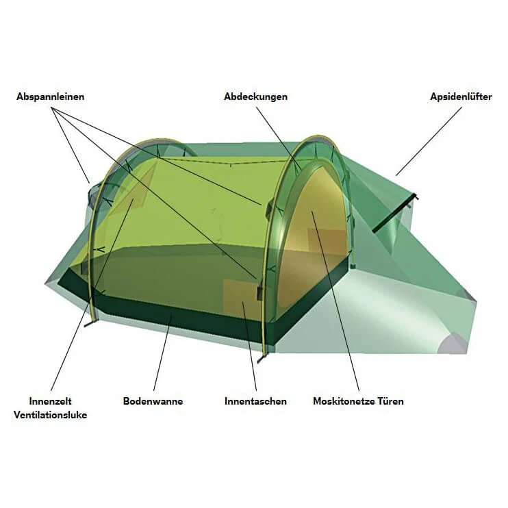 Hilleberg Nammatj 2 - 2-Personen Zelt 5 Hilleberg Nammatj 2 - 2-Personen Zelt – Bild 3