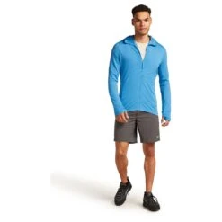 Icebreaker Merino 260 Quantum IV L/S Zip Hoodie - Merinohoodie -Outdoor-Ausrüstung icebreaker merino 260 quantum iv l s zip hoodie merinohoodie detail 4