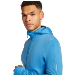 Icebreaker Merino 260 Quantum IV L/S Zip Hoodie - Merinohoodie -Outdoor-Ausrüstung icebreaker merino 260 quantum iv l s zip hoodie merinohoodie detail 6