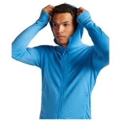 Icebreaker Merino 260 Quantum IV L/S Zip Hoodie - Merinohoodie -Outdoor-Ausrüstung icebreaker merino 260 quantum iv l s zip hoodie merinohoodie detail 9