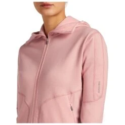 Icebreaker Women's 560 RealFleece Elemental II L/S Zip Hoodie - Merinohoodie -Outdoor-Ausrüstung icebreaker womens 560 realfleece elemental ii l s zip hoodie merinohoodie detail 6