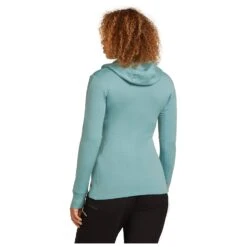 Icebreaker Women's Merino 260 Quantum IV L/S Zip Hoodie - Merinohoodie 18 Icebreaker Women's Merino 260 Quantum IV L/S Zip Hoodie - Merinohoodie -Outdoor-Ausrüstung icebreaker womens merino 260 quantum iv l s zip hoodie merinohoodie detail 3