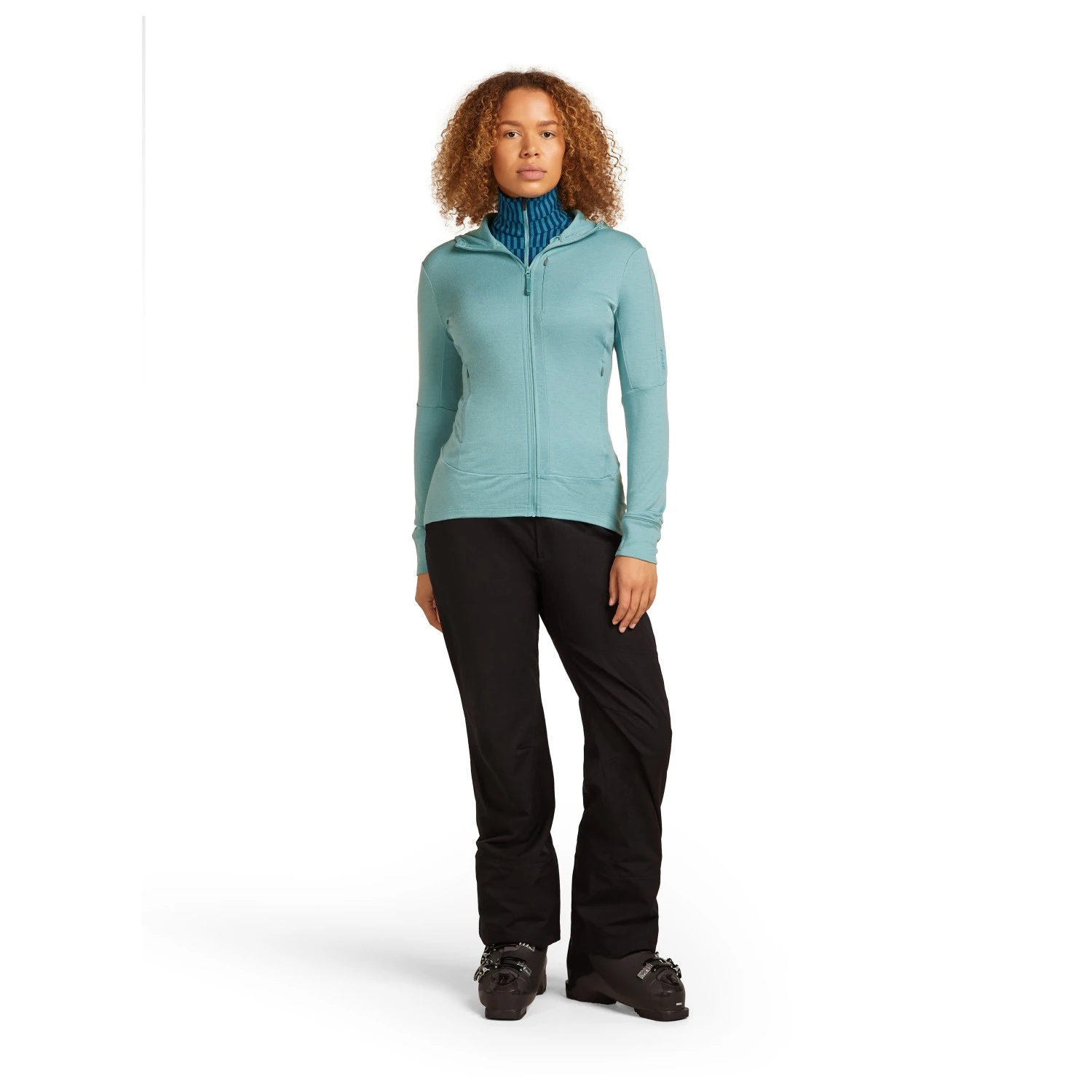 Icebreaker Women's Merino 260 Quantum IV L/S Zip Hoodie - Merinohoodie 6 Icebreaker Women's Merino 260 Quantum IV L/S Zip Hoodie - Merinohoodie – Bild 4