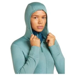 Icebreaker Women's Merino 260 Quantum IV L/S Zip Hoodie - Merinohoodie 24 Icebreaker Women's Merino 260 Quantum IV L/S Zip Hoodie - Merinohoodie -Outdoor-Ausrüstung icebreaker womens merino 260 quantum iv l s zip hoodie merinohoodie detail 9