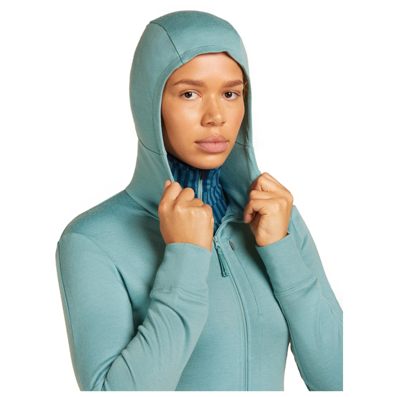 Icebreaker Women's Merino 260 Quantum IV L/S Zip Hoodie - Merinohoodie 11 Icebreaker Women's Merino 260 Quantum IV L/S Zip Hoodie - Merinohoodie – Bild 9