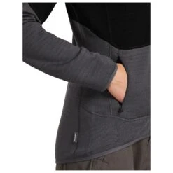 Icebreaker Women's Merino 400 RealFleece Descender L/S Zip - Merinojacke -Outdoor-Ausrüstung icebreaker womens merino 400 realfleece descender l s zip merinojacke detail 9