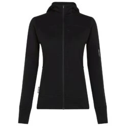 Icebreaker Women's Merino Blend 300 Realfleece Descender - Merinojacke -Outdoor-Ausrüstung icebreaker womens merino blend 300 realfleece descender merinojacke 1