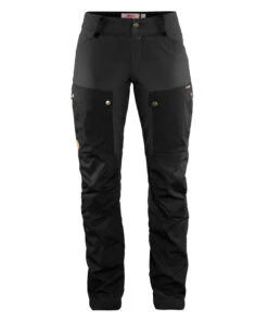 FJÄLLRÄVEN Keb Trousers Curved - Trekkinghose Damen -Outdoor-Ausrüstung keb trousers curved women black stone grey