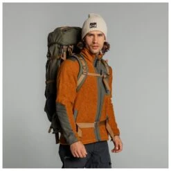 Lundhags Saruk Wool Pile Mid Full Zip - Fleecejacke -Outdoor-Ausrüstung lundhags saruk wool pile mid full zip fleecejacke detail 5