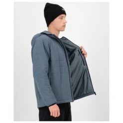 Mons Royale Canyon Merino Insulated Hooded Jacket - Merinojacke -Outdoor-Ausrüstung mons royale canyon merino insulated hooded jacket merinojacke detail 5