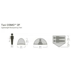 Nemo Mayfly Osmo 2P - 2-Personen Zelt 25 Nemo Mayfly Osmo 2P - 2-Personen Zelt -Outdoor-Ausrüstung nemo mayfly osmo 2p 2 personen zelt detail 12