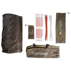 Nordisk Halland 2 Pu (2.0) Tent - 2-Personen Zelt -Outdoor-Ausrüstung nordisk halland 2 pu 20 tent 2 personen zelt detail 7
