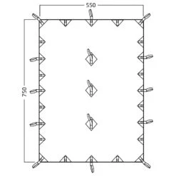 Nordisk Kari 41 - Tarp -Outdoor-Ausrüstung nordisk kari 41 tarp detail 2