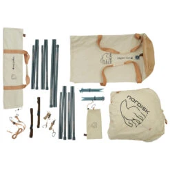 Nordisk Utgard Sky 13.2 Technical Cotton Tent - Gruppenzelt -Outdoor-Ausrüstung nordisk utgard sky 132 technical cotton tent gruppenzelt detail 12