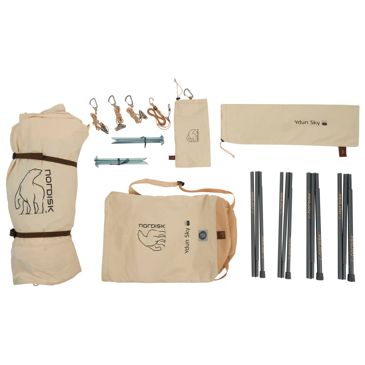 Nordisk Ydun Sky 5.5 Technical Cotton Tent - 3-Personen Zelt 14 Nordisk Ydun Sky 5.5 Technical Cotton Tent - 3-Personen Zelt – Bild 12