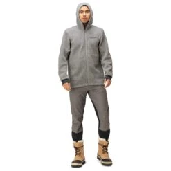 Femund Warmwool3 Hood - Fleecejacke 8 Femund Warmwool3 Hood - Fleecejacke -Outdoor-Ausrüstung norroena femund warmwool3 hood fleecejacke detail 3