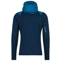 Ortovox Fleece Grid Hoody - Fleecejacke 12 Ortovox Fleece Grid Hoody - Fleecejacke -Outdoor-Ausrüstung ortovox fleece grid hoody fleecejacke bf detail 3